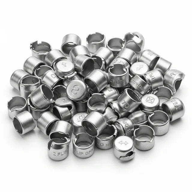 20mm Aluminium Crimp Caps (Pack of 100)