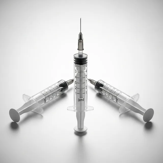 3mL Luer Lock Syringes (Pack of 10)