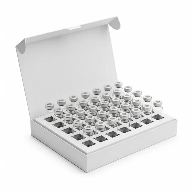Vial Storage Box (Holds 25 Vials)