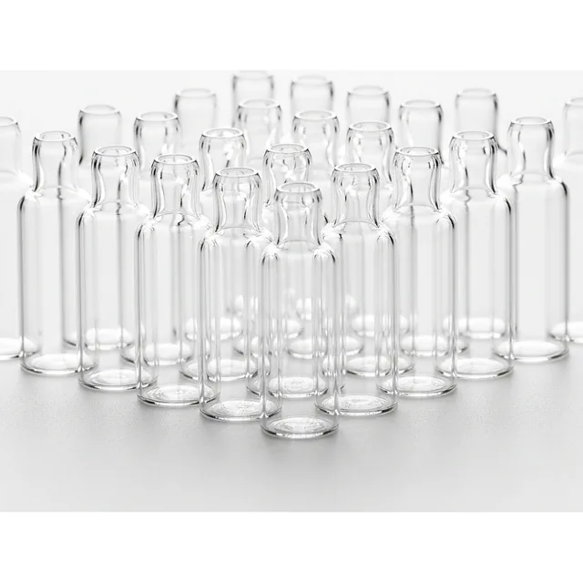3mL Clear Glass Crimp-Top Vials (Pack of 100)